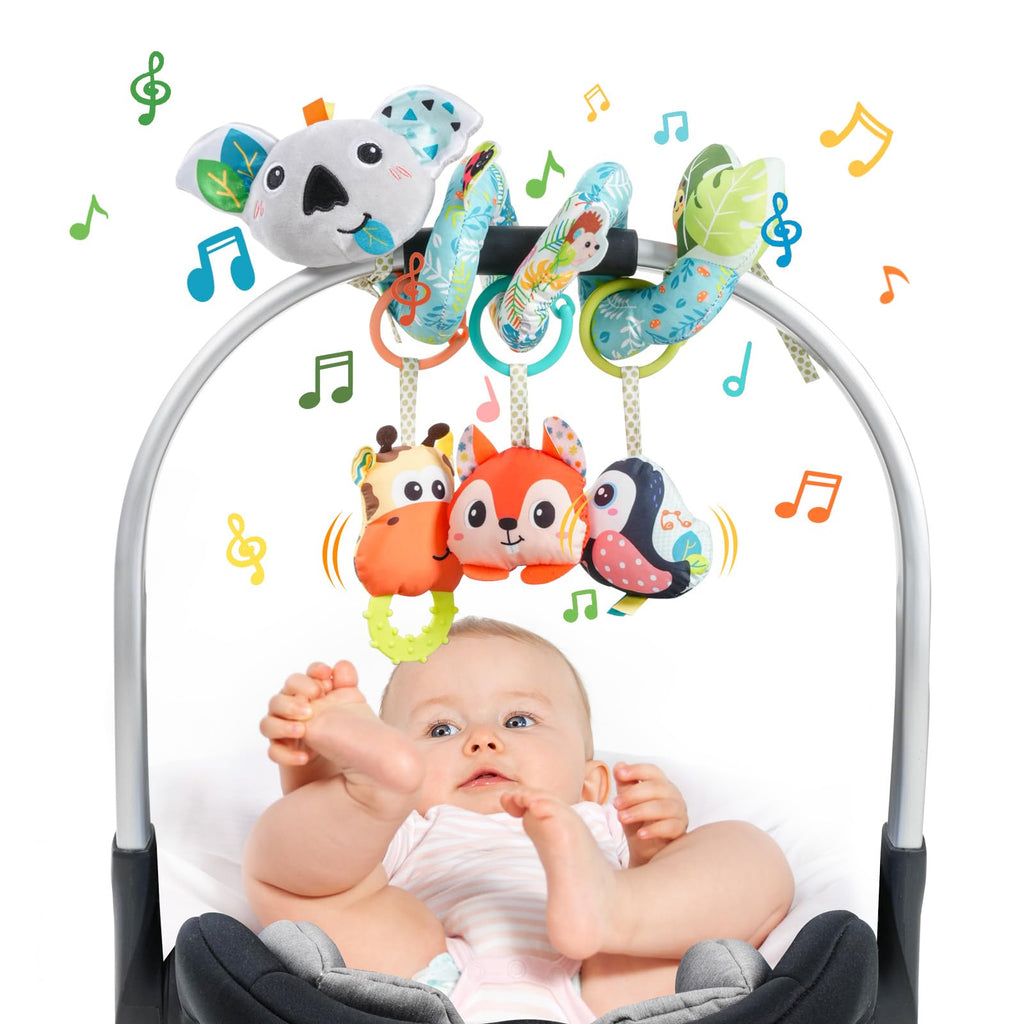 Jollybaby Spiral Hanging Toys for Baby Stroller Car Seat