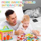 Jollybaby Reusable Soft Flash Cards for Toddler