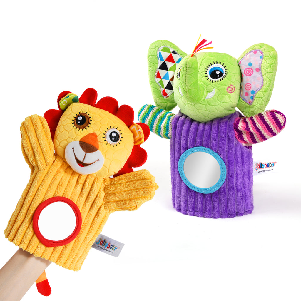 Jollybaby Soft Plush Hand Puppets Toy for Baby