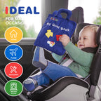 Jollybaby 10 Page Baby Soft Busy Books - My Quiet Book