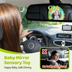 Jollybaby Car Seat Mirror Toy for Baby Rear Facing