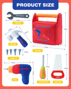 Jollybaby Soft Montessori Tool Box Set Toy for Boy