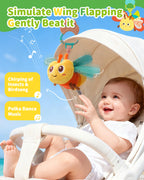 Jollybaby Music Flying Insect Tummy Time Sensory Toy
