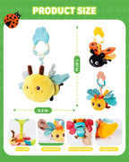 Jollybaby Music Flying Insect Tummy Time Sensory Toy
