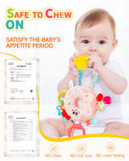 Jollybaby Pull Vibration Hanging Toy for Car Seat Stroller