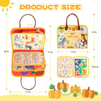 Jollybaby Montessori Activity Busy Book for Toddlers