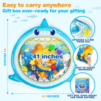 Jollybaby 41" x 41" Extra Large Water Mat for Baby