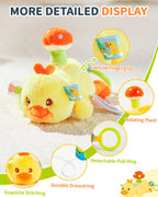Jollybaby Baby Rattles & Soft Plush Spinner Toy