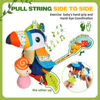 Jollybaby Musical Pull String Toy for Stroller Car Seat Crib