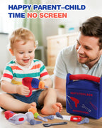 Jollybaby Soft Montessori Tool Box Set Toy for Boy