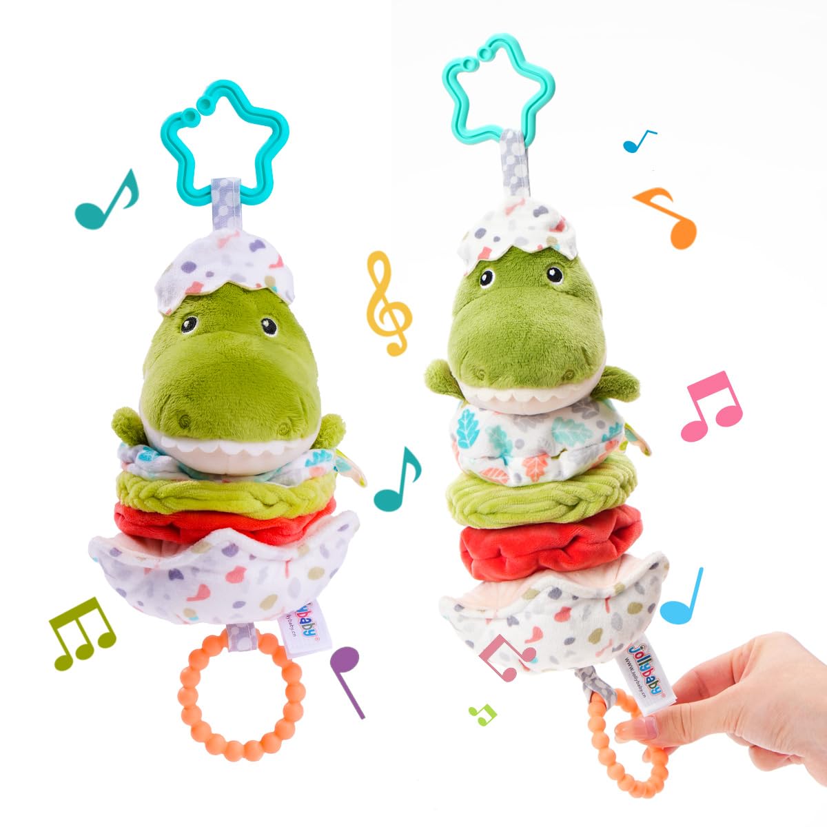 Jollybaby Musical Pull String Hanging Toy for Baby
