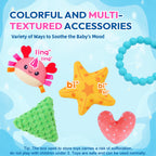 Jollybaby Musical Pull String Toy for Stroller Car Seat Crib