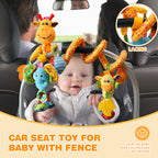 Jollybaby Crib Stroller Car Seat Spiral Toys for Baby
