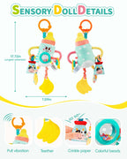 Jollybaby Pull Vibration Hanging Toy for Car Seat Stroller