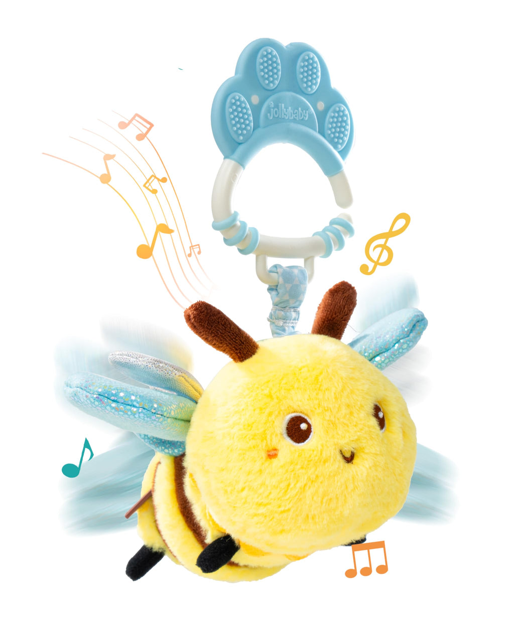 Jollybaby Music Flying Insect Tummy Time Sensory Toy