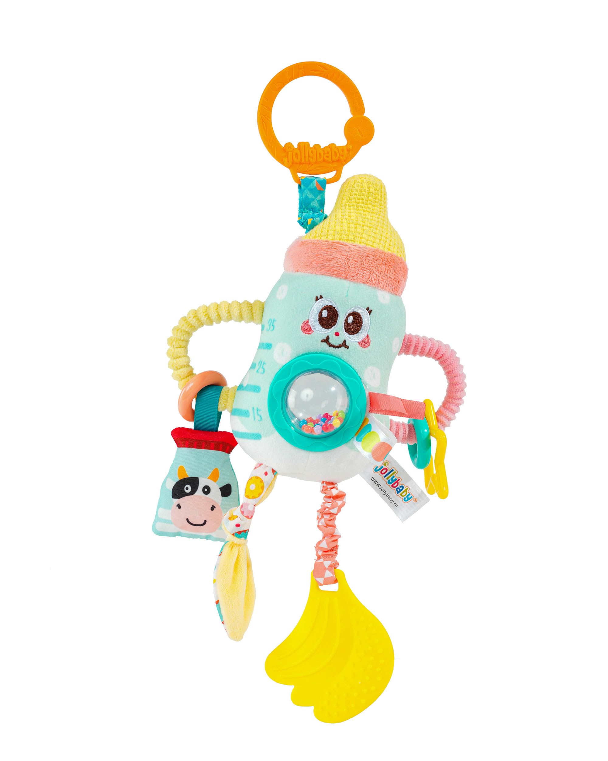 Jollybaby Pull Vibration Hanging Toy for Car Seat Stroller
