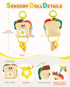 Jollybaby Pull Vibration Hanging Toy for Car Seat Stroller
