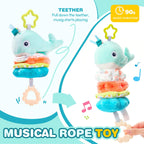 Jollybaby Musical Pull String Hanging Toy for Baby