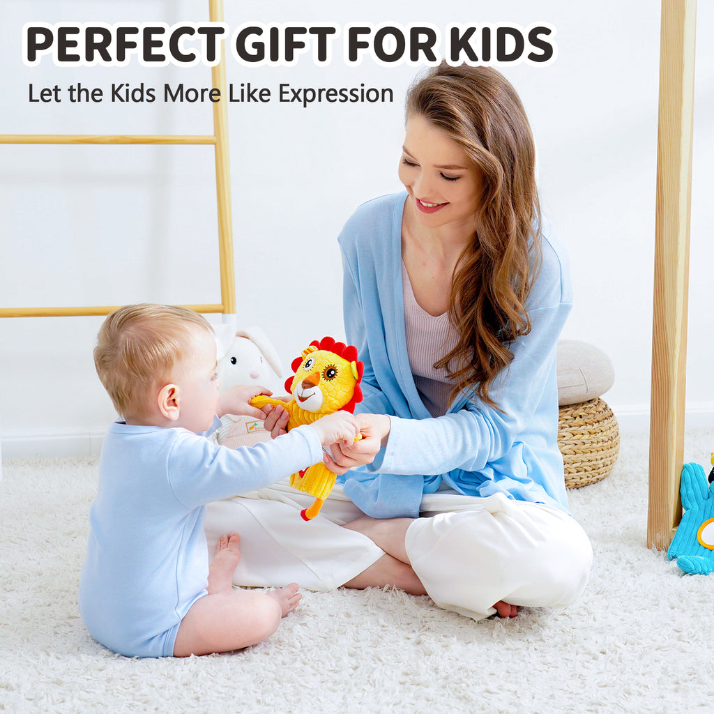 Jollybaby Soft Plush Hand Puppets Toy for Baby