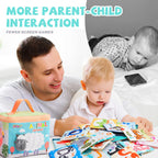 Jollybaby Reusable Soft Flash Cards for Toddler