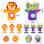 Jollybaby Soft Plush Hand Puppets Toy for Baby