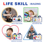 Jollybaby 10 Page Baby Soft Busy Books - My Quiet Book