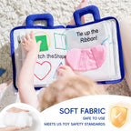 Jollybaby 10 Page Baby Soft Busy Books - My Quiet Book